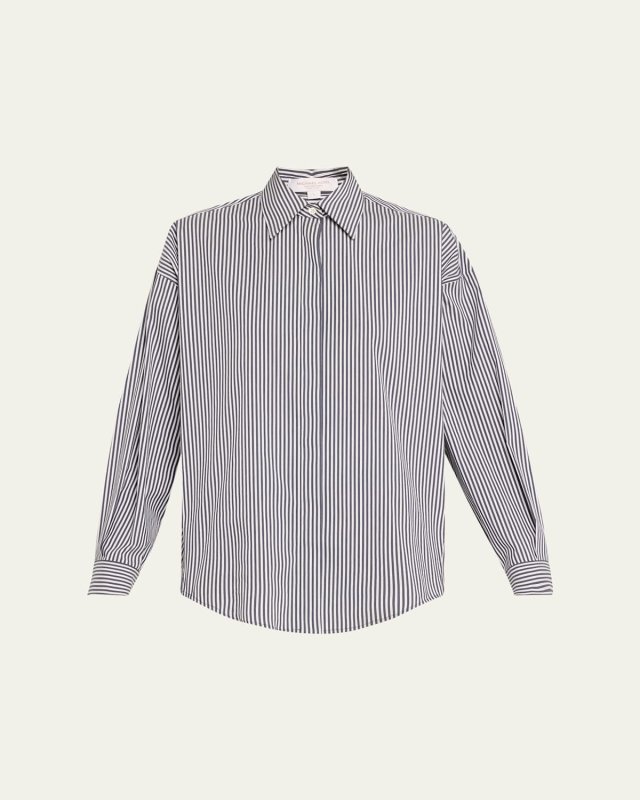 Stripe Oversized Wedge Shirt